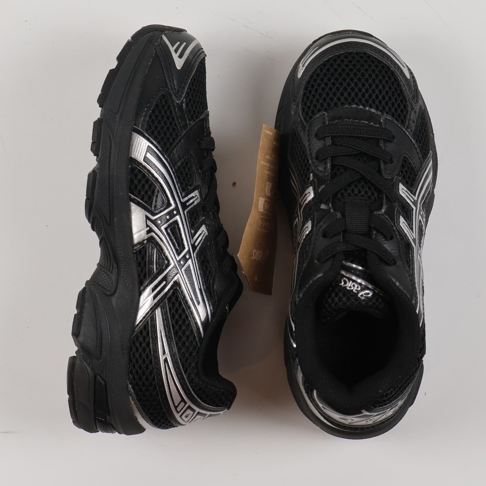 Asics Kids Gel-1130 Sneakers Black Silver 1 NWT